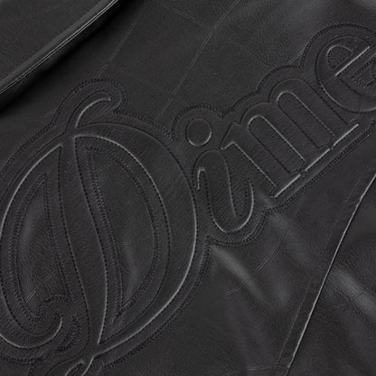Dime Debossed Wavy Jacket - Black