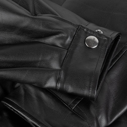 Dime Debossed Wavy Jacket - Black
