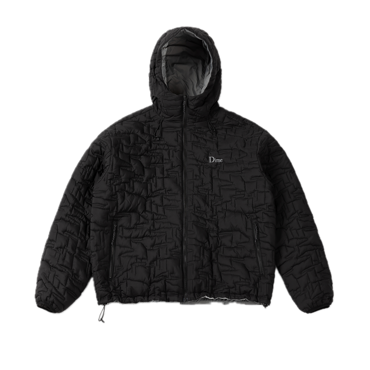 Dime Reversible Insulated Jacket - Black