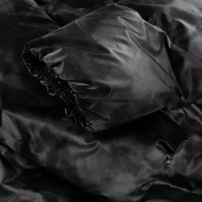 Dime Wavy Puffer - Smoke Black