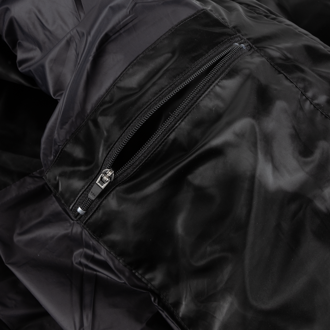 Dime Wavy Puffer - Smoke Black