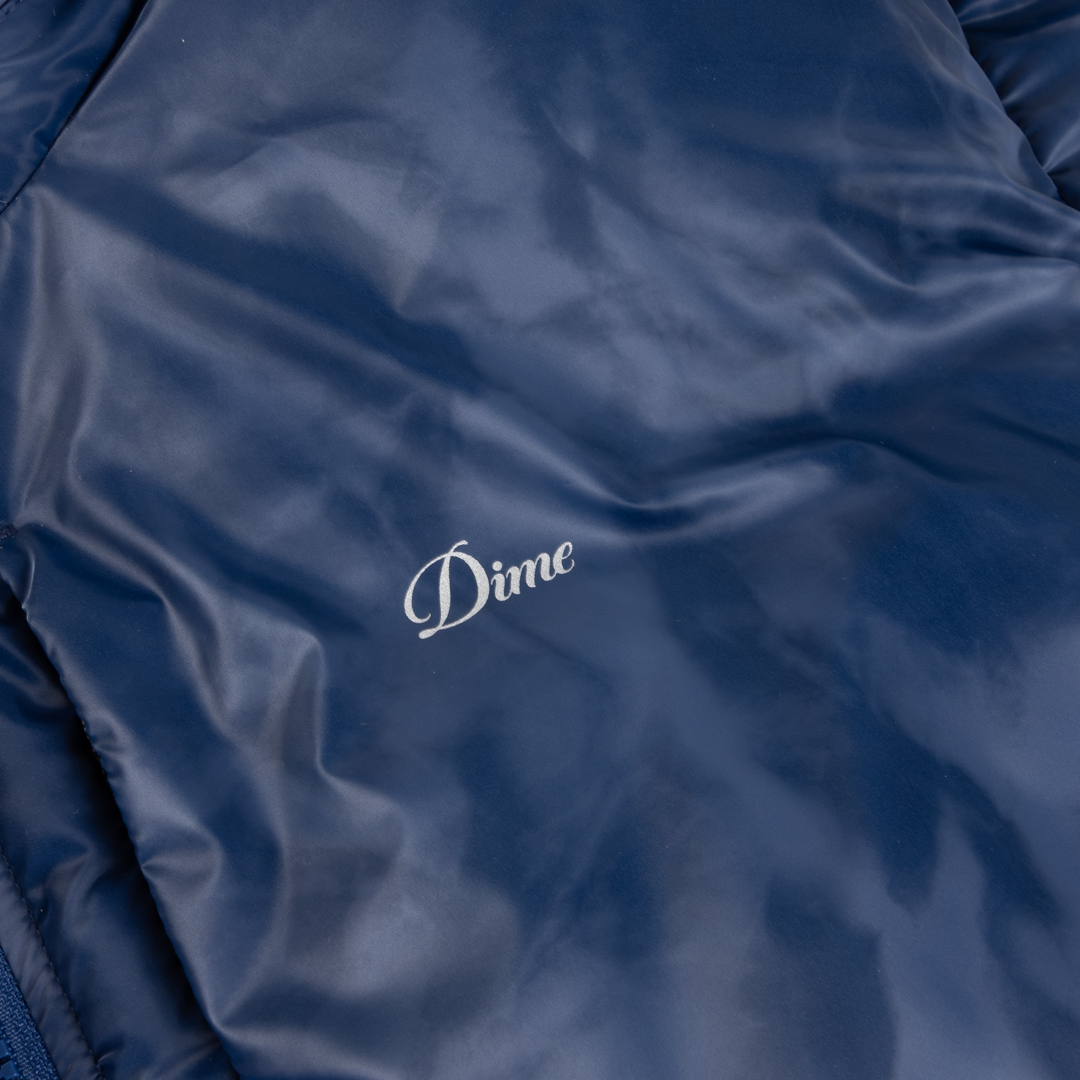 Dime Wavy Puffer - Smoke Blue