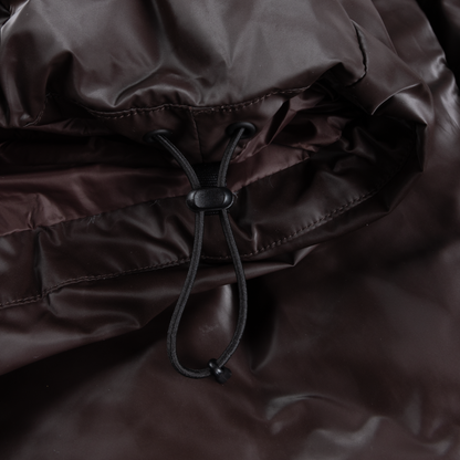 Dime Wavy Puffer - Smoke Brown