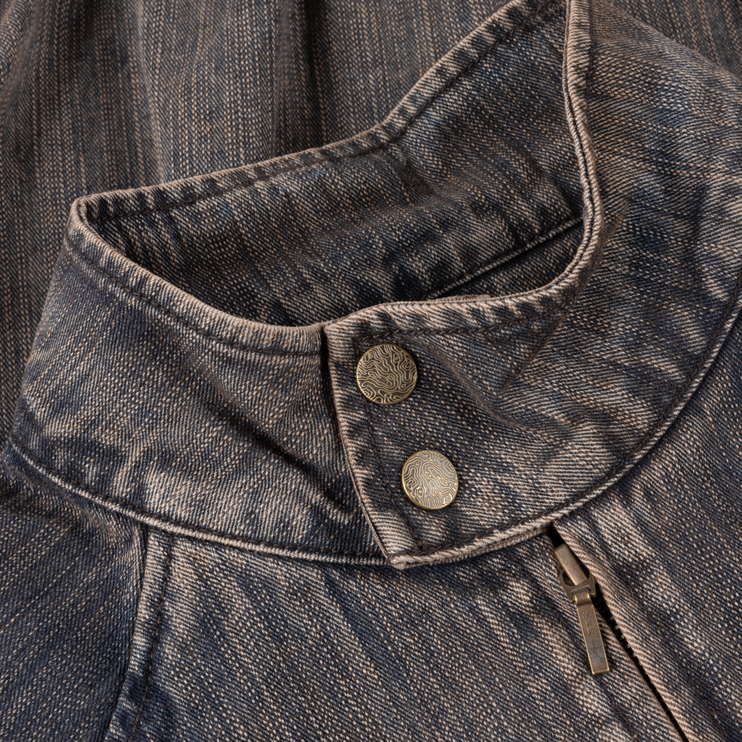 Dime Jeans Jacket - Premium Brown