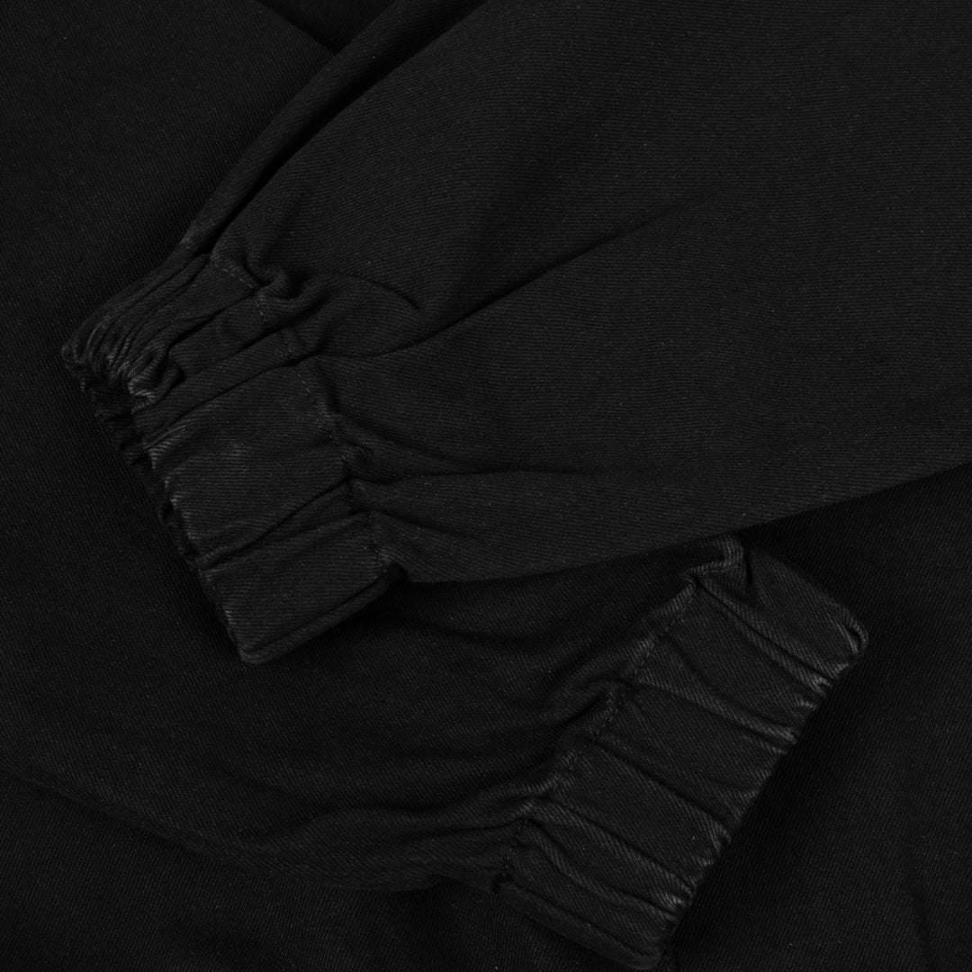 Dime Hooded Denim Jacket - Black