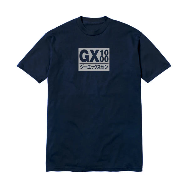 GX1000 Japan Tee - Navy/Silver