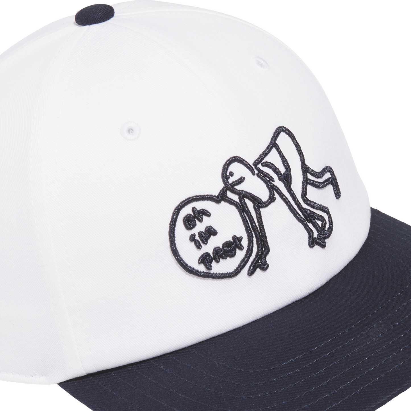 Adidas Shmoo Running Cap - White/Legend Ink