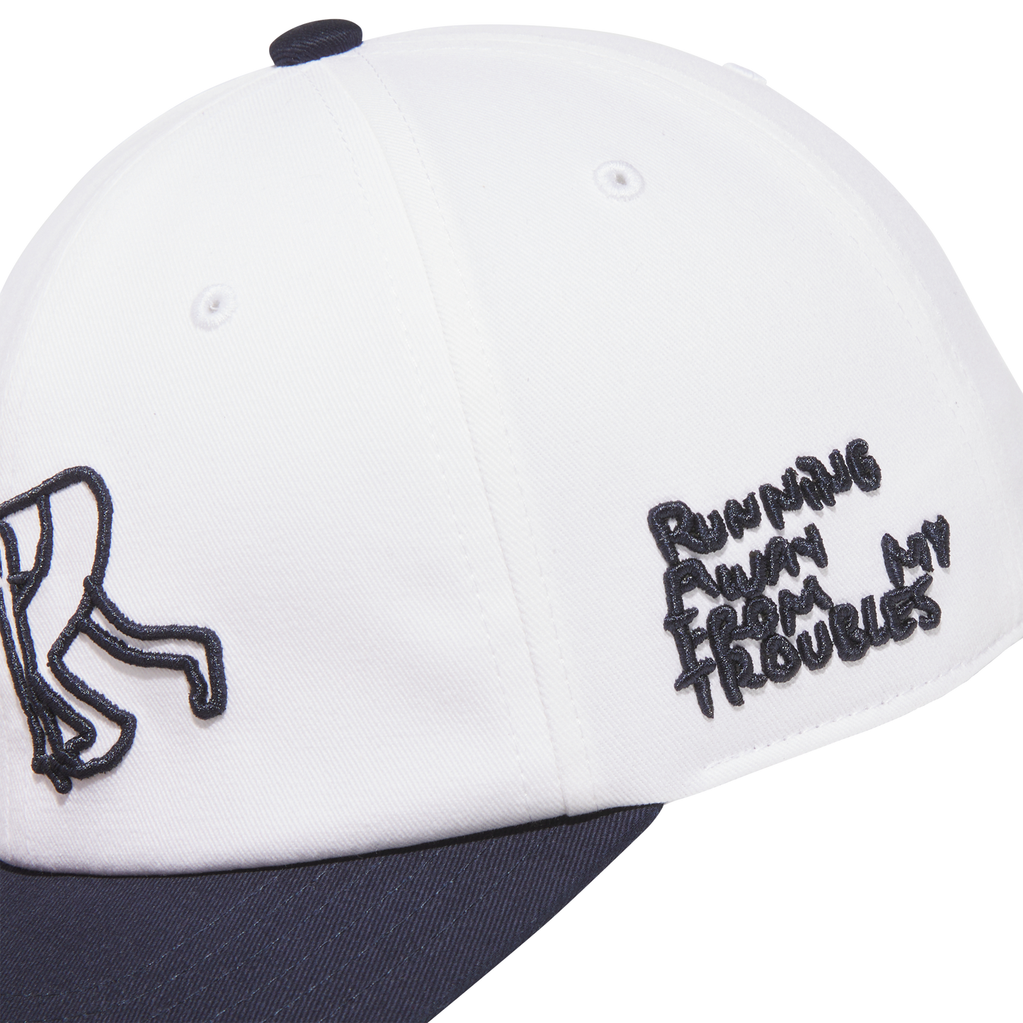 Adidas Shmoo Running Cap - White/Legend Ink