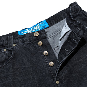 Carpet Company C-Star Stitch Denim - Fade Black