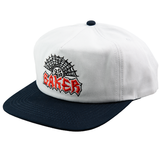 Baker Jollyman Snapback - White/Navy