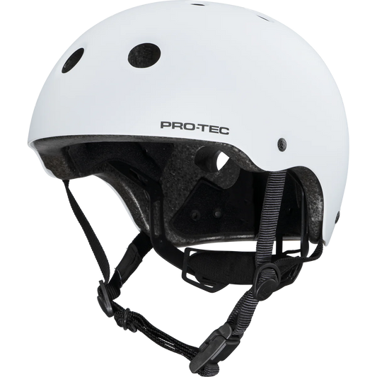 Pro-Tec Jr. Classic Certified Helmet - White Gloss