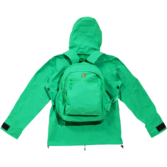 Carpet Company Bookbag Rainjacket - Green