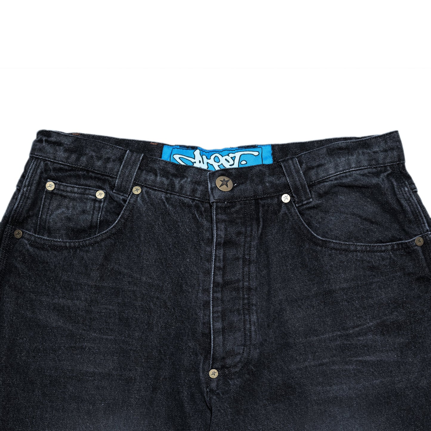 Carpet Company C-Star Stitch Denim - Fade Black