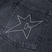 Load image into Gallery viewer, Carpet Company C-Star Stitch Denim - Fade Black