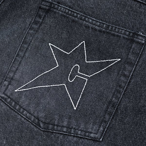 Carpet Company C-Star Stitch Denim - Fade Black