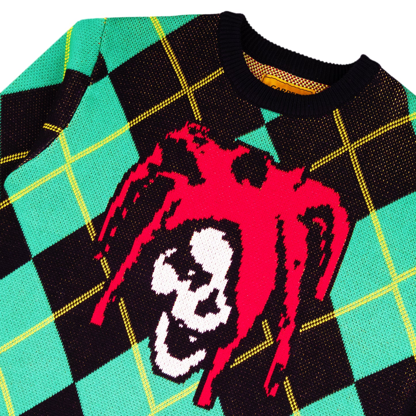 Carpet Company Jester Knit Sweater - Argyle