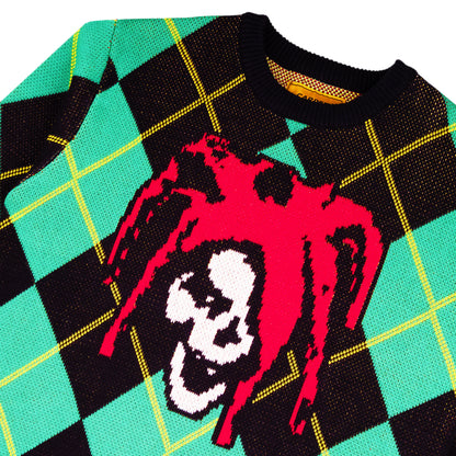 Carpet Company Jester Knit Sweater - Argyle