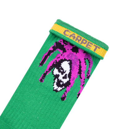 Carpet Company Jester Sock - Green