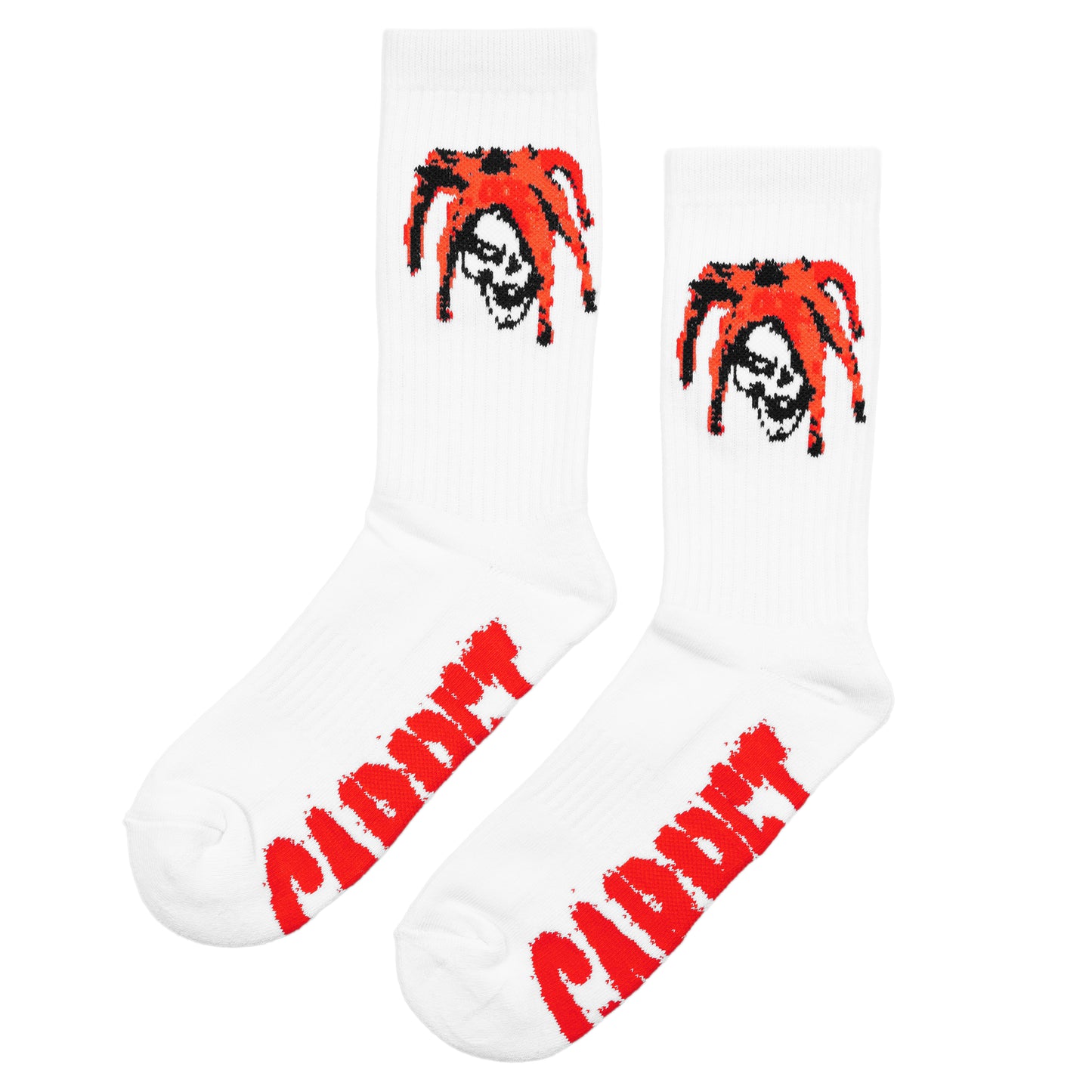 Carpet Company Jester Sock - White
