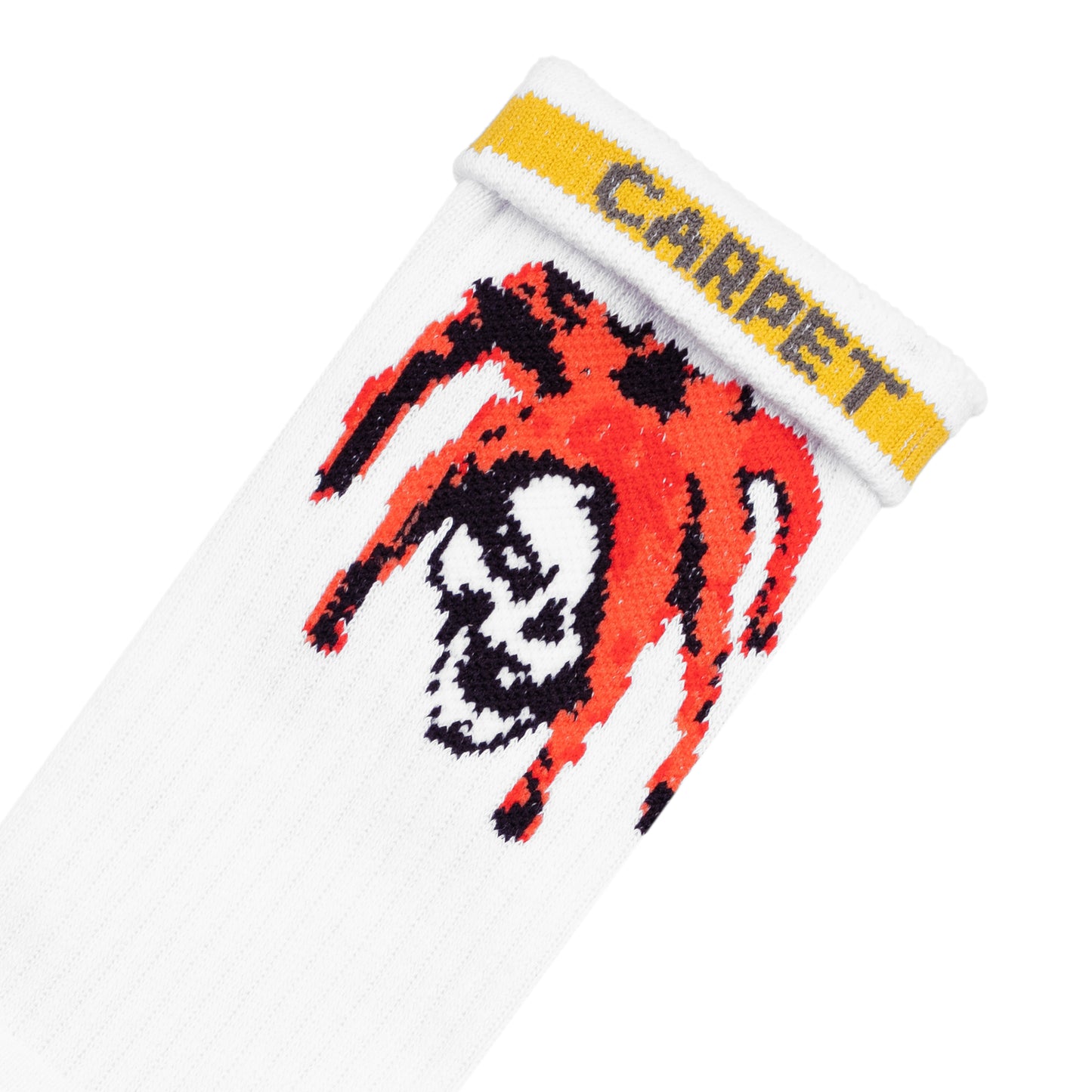 Carpet Company Jester Sock - White