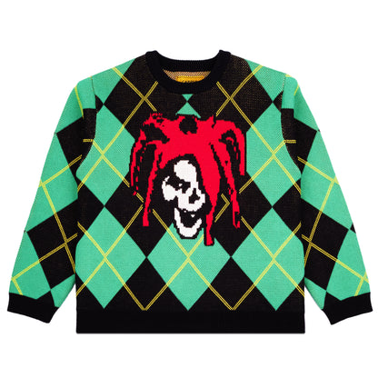 Carpet Company Jester Knit Sweater - Argyle