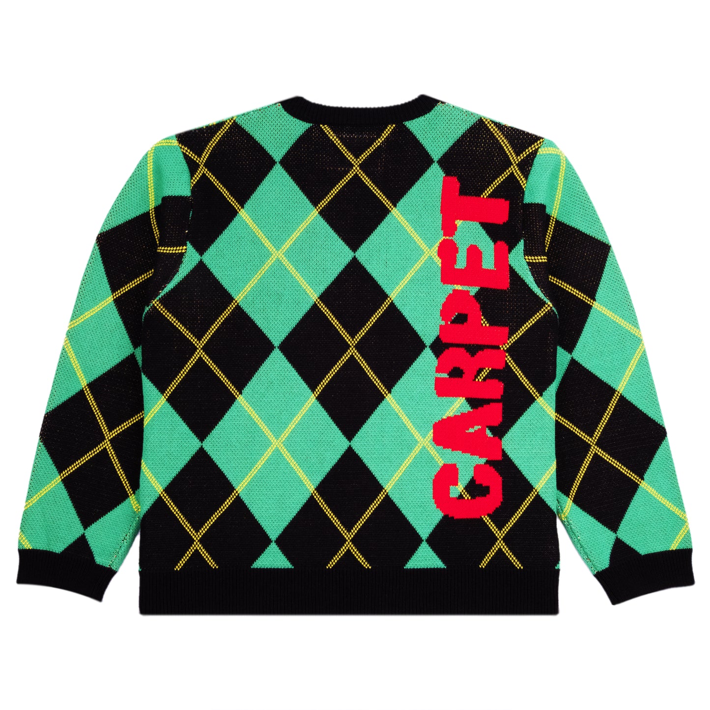 Carpet Company Jester Knit Sweater - Argyle