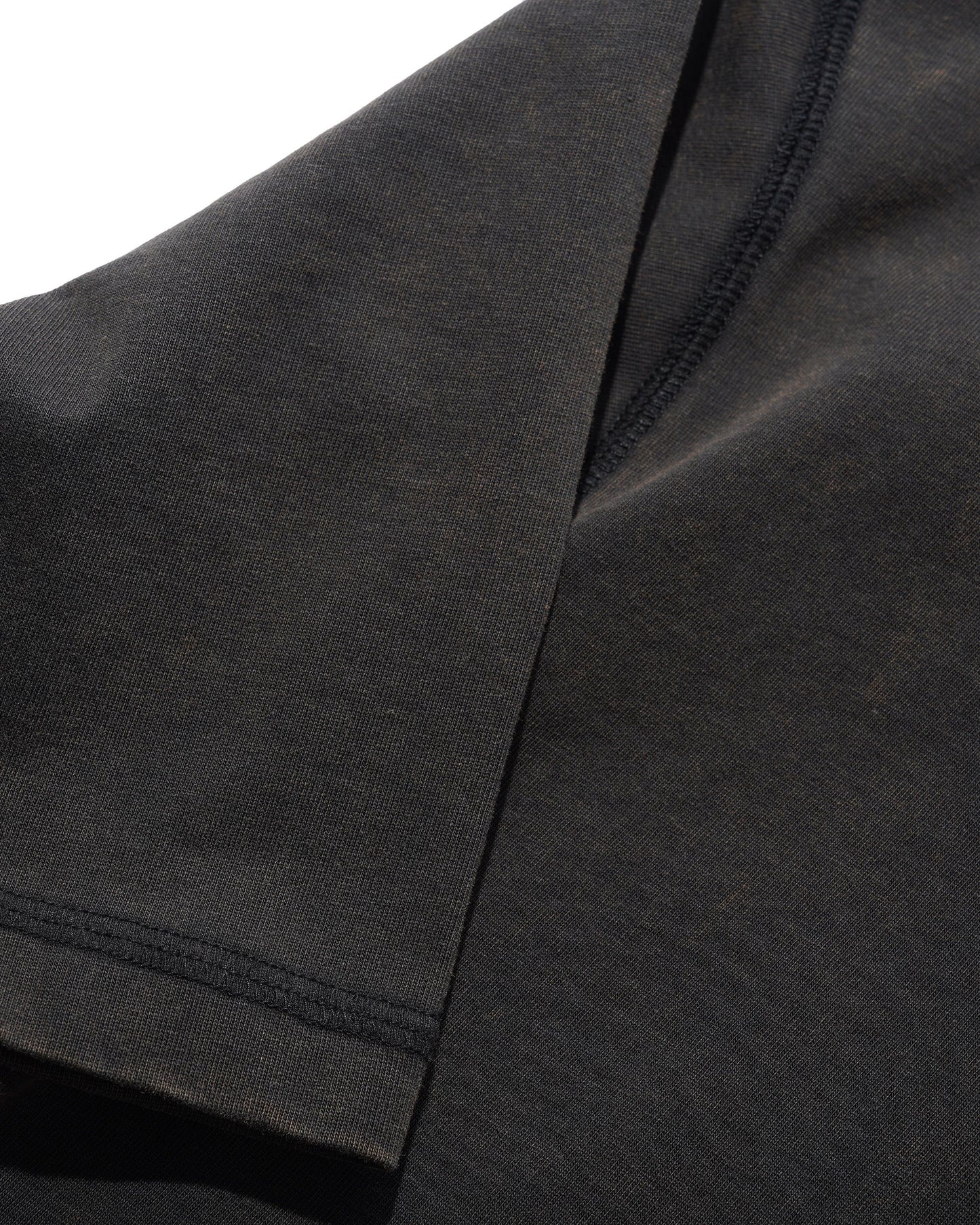 Butter Goods Jive Overlock Stitch Tee - Distressed Black