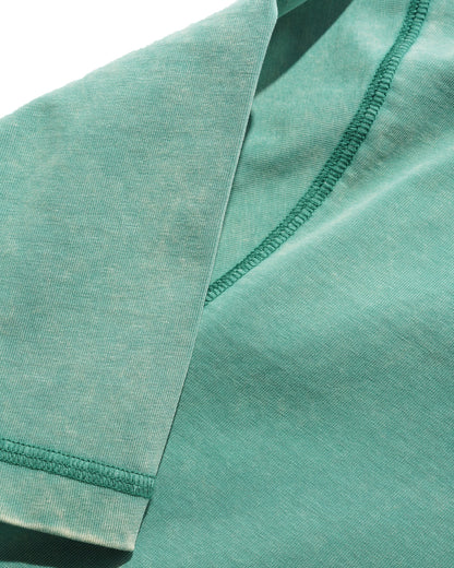 Butter Goods Jive Overlock Stitch Tee - Distressed Jade
