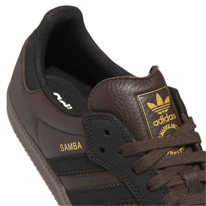 Adidas Samba ADV - Dark Brown/Core Black/Gum