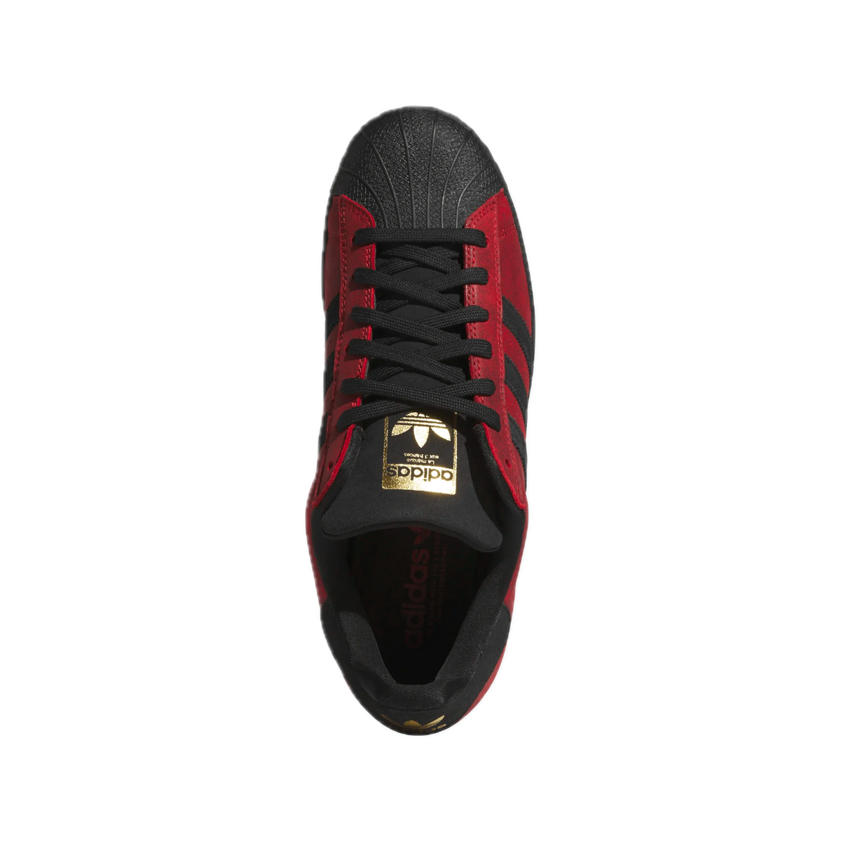 Adidas Superstar ADV - Better Scarlet/Core Black/Gold Metallic