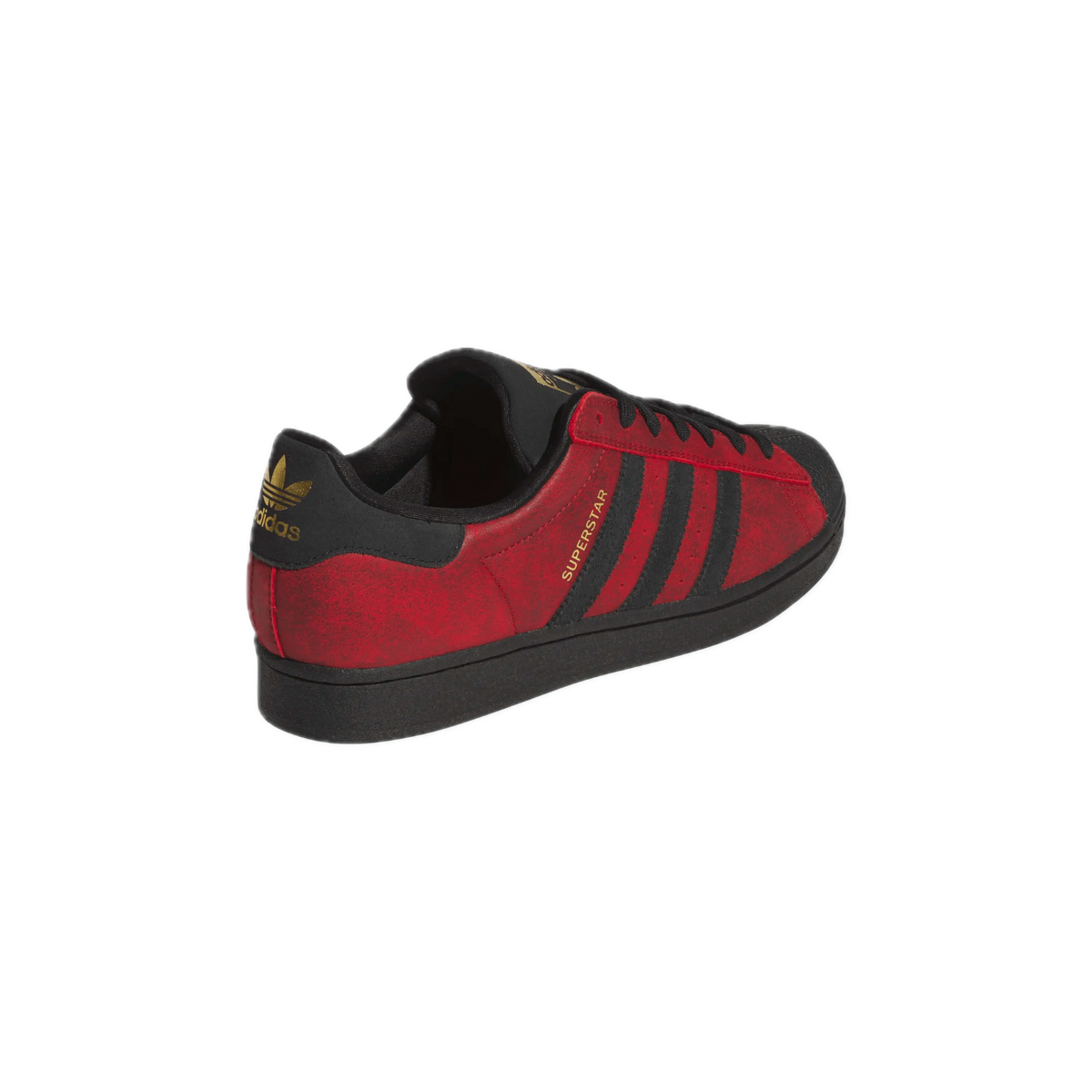 Adidas Superstar ADV - Better Scarlet/Core Black/Gold Metallic