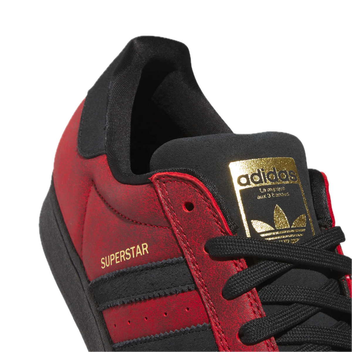 Adidas Superstar ADV - Better Scarlet/Core Black/Gold Metallic