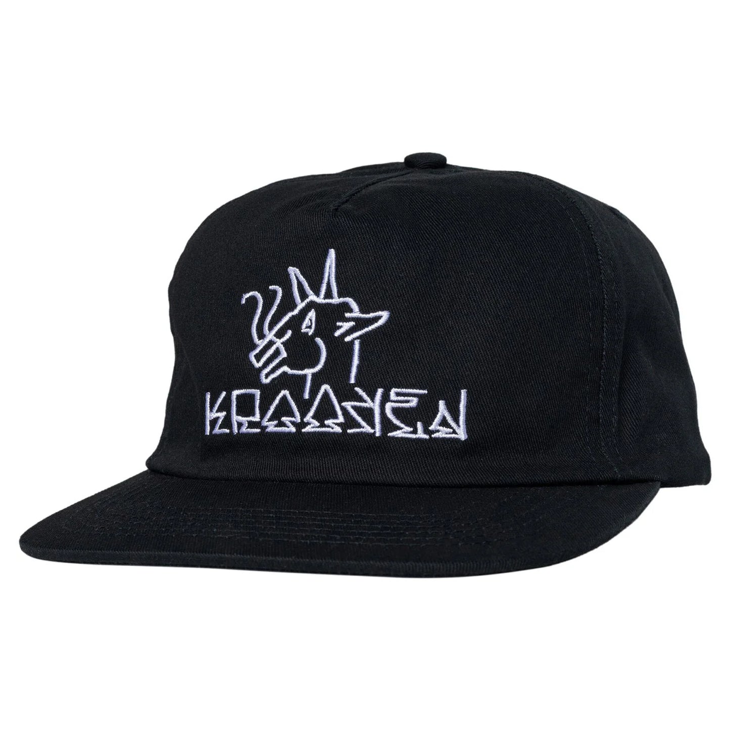Krooked Tarragon Snapback - Black/White
