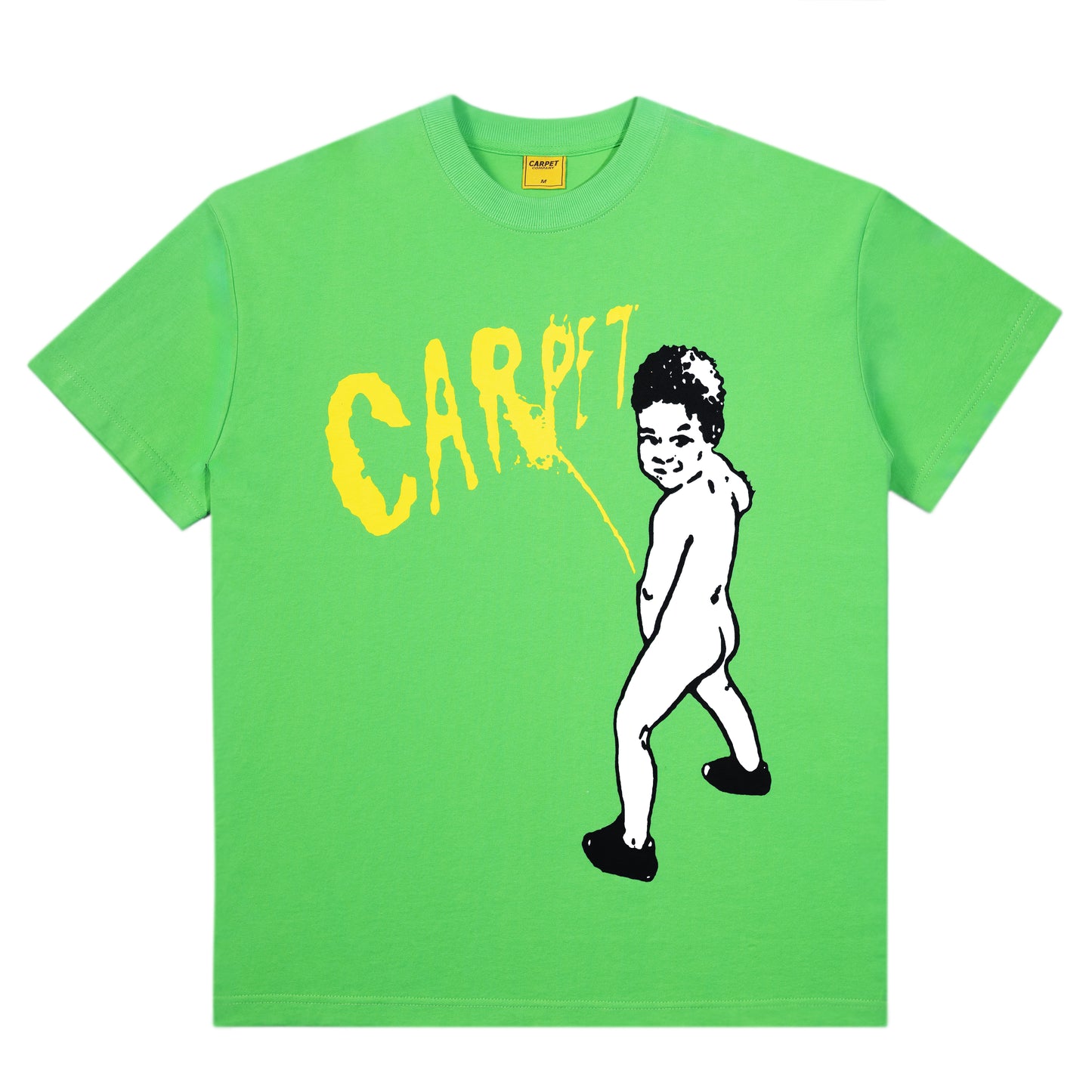Carpet Company Kid Peeing Tee - Green