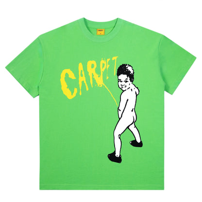 Carpet Company Kid Peeing Tee - Green