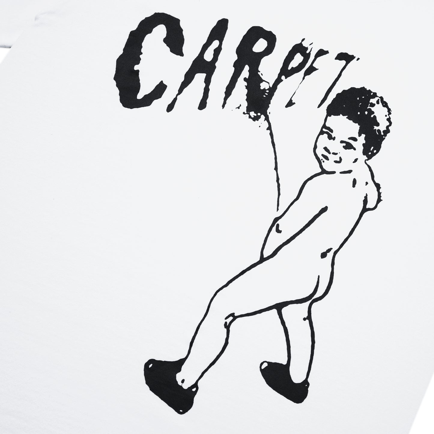 Carpet Company Kid Peeing Tee - White