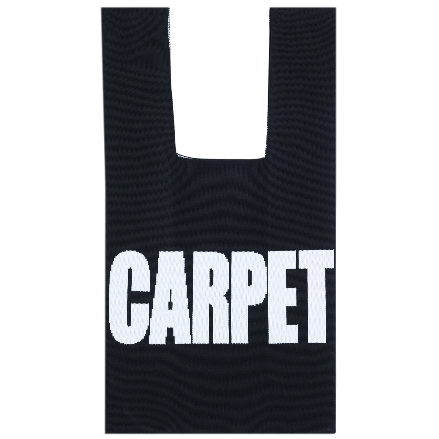 Carpet Company Knit Grocery Bag - Black