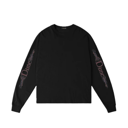Dime Classic Veins Longsleeve Tee - Black