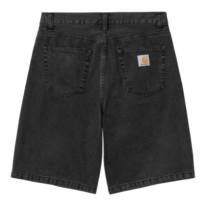 Carhartt WIP Landon Short - Black Stone Washed