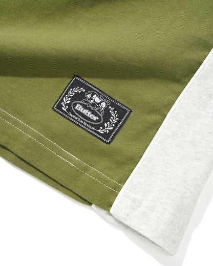 Butter Goods Lap Tee - Moss