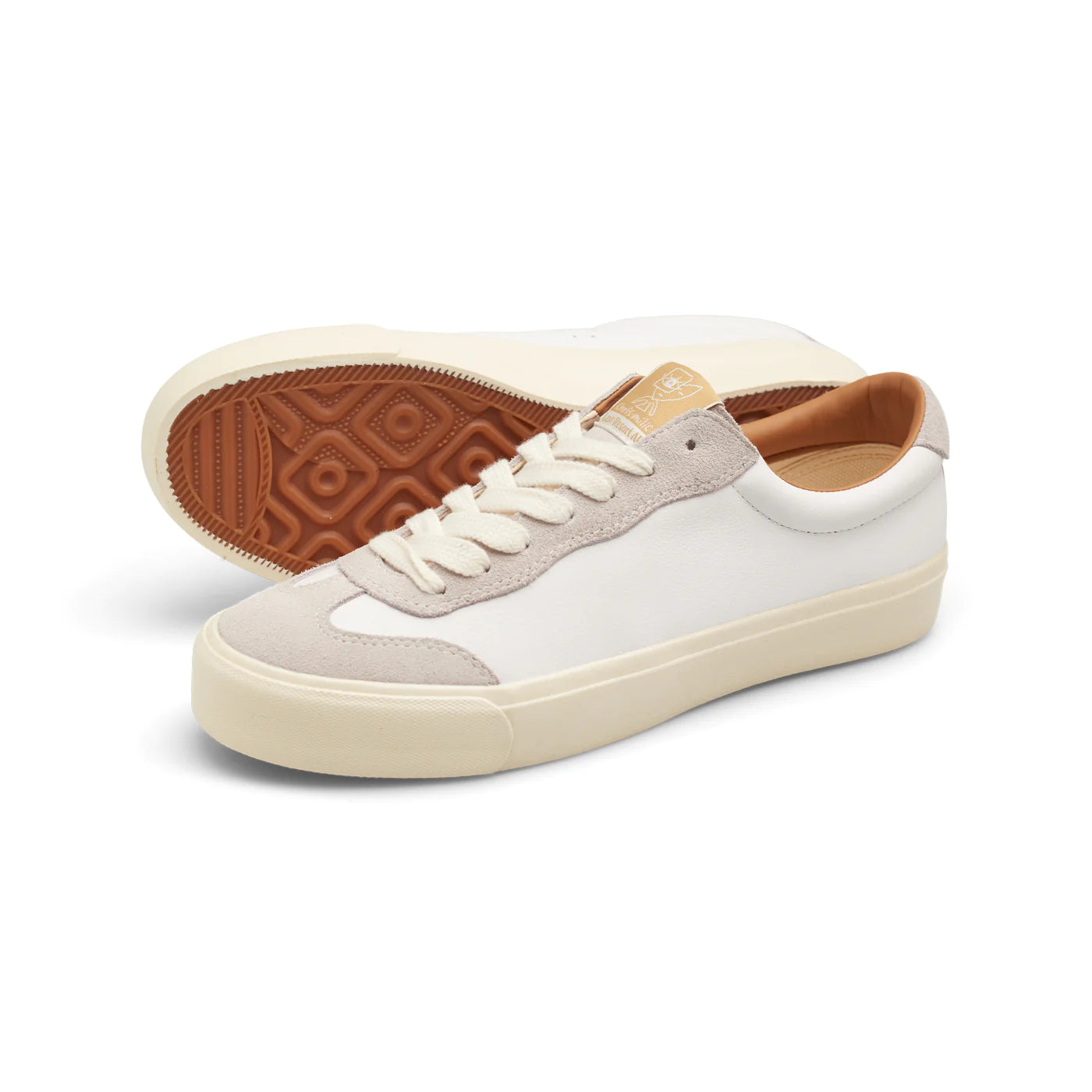 Last Resort VM004 Milic Leather/Suede Lo - Duo White/White