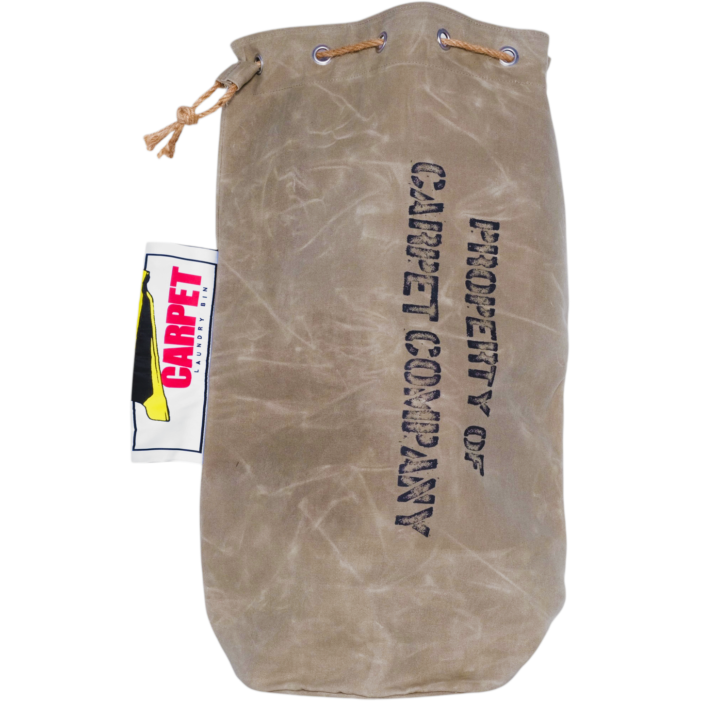 Carpet Company Canvas Laundry Bag - Military Green