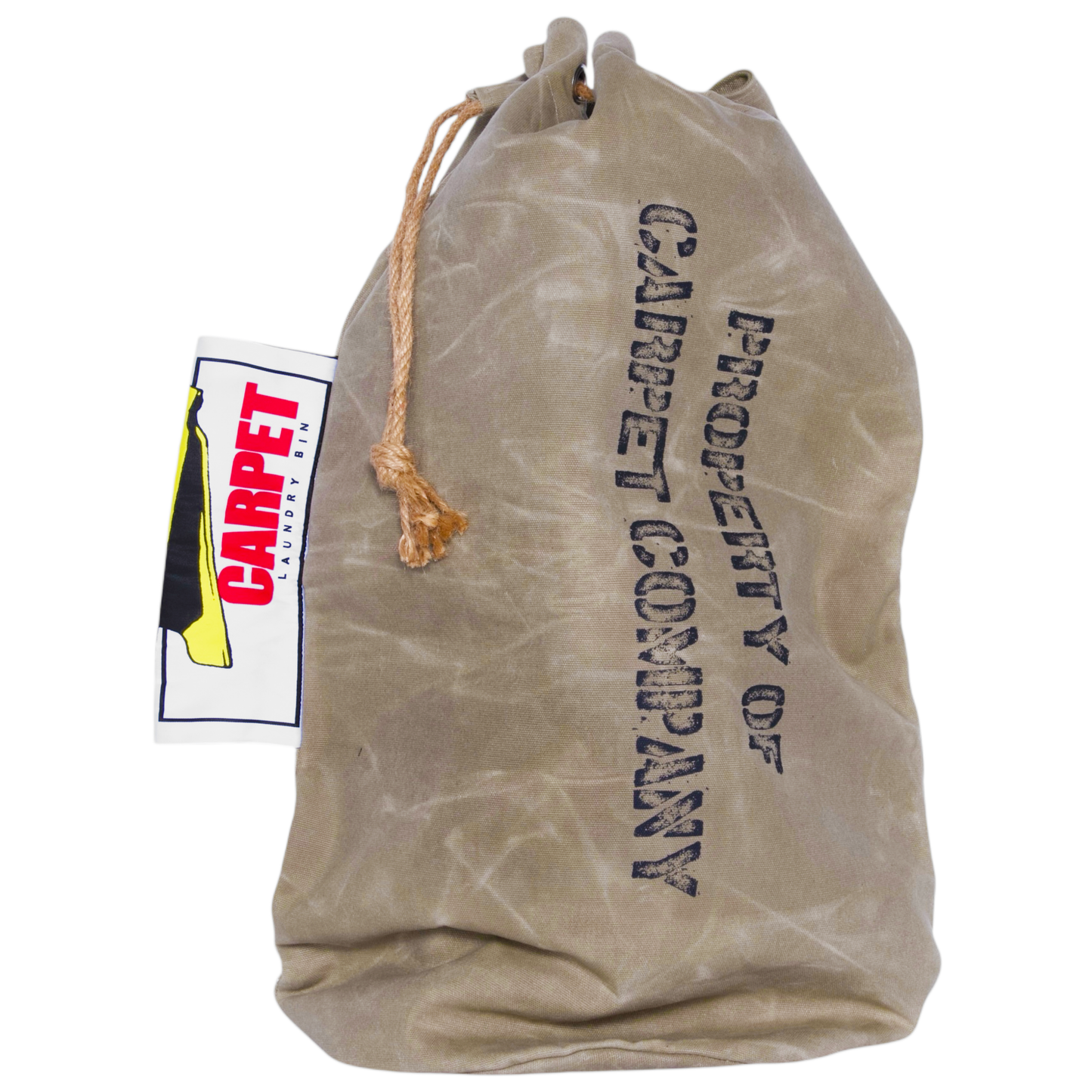Carpet Company Canvas Laundry Bag - Military Green