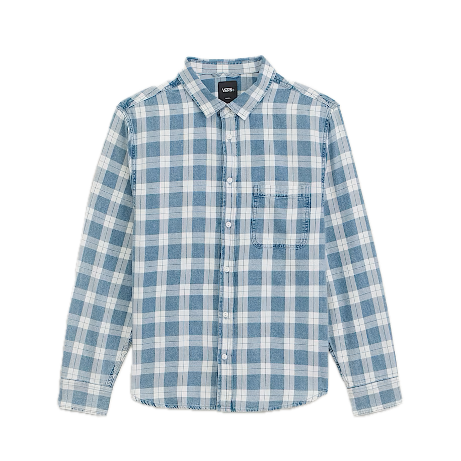Vans Lawson Oxford Shirt - Bleach Indigo
