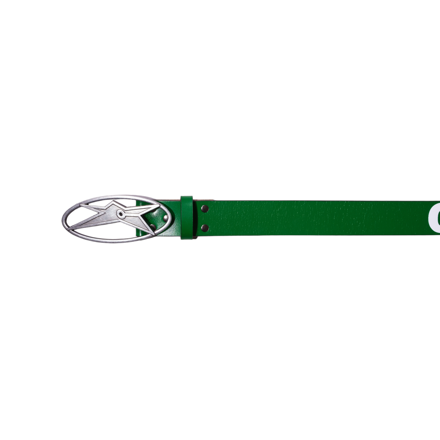 Carpet Company Leather Belt With Buckle - Green – Ninetimes Skateshop Carpet Company Leather Belt With Buckle - Green – Ninetimes Skateshop