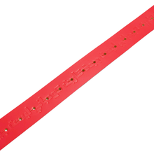 Load image into Gallery viewer, Carpet Company Leather Belt - Red