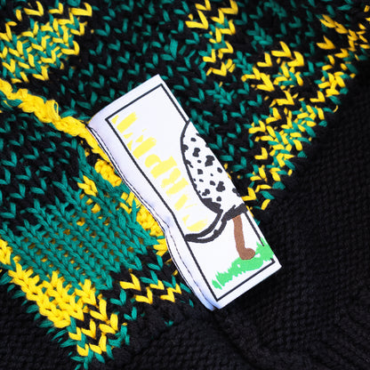 Carpet Company Lion Woven Sweater - Black