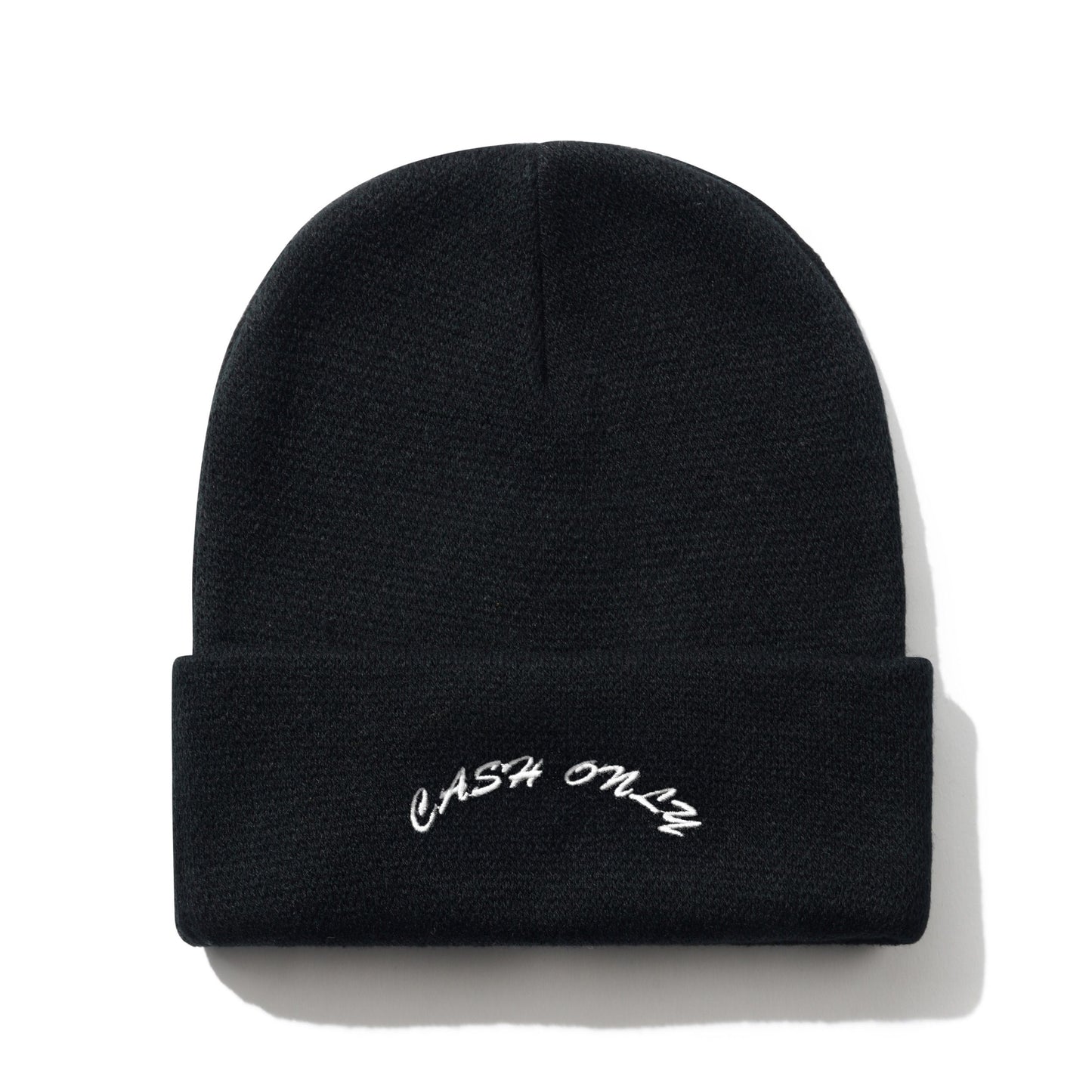 Cash Only Logo Beanie - Black