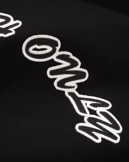 Cash Only Logo Hoodie - Black