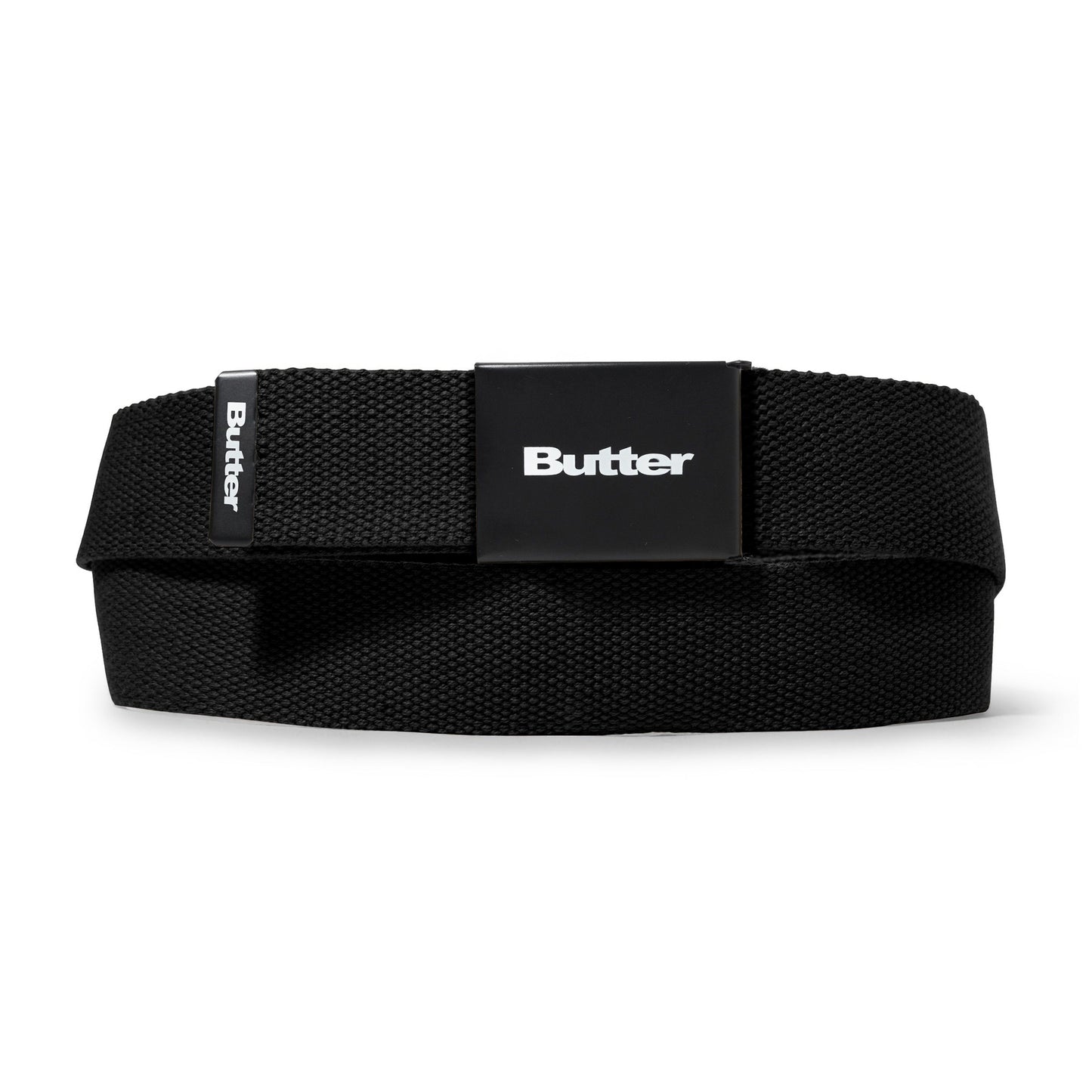 Butter Goods Logo Woven Belt - Black